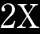 2X